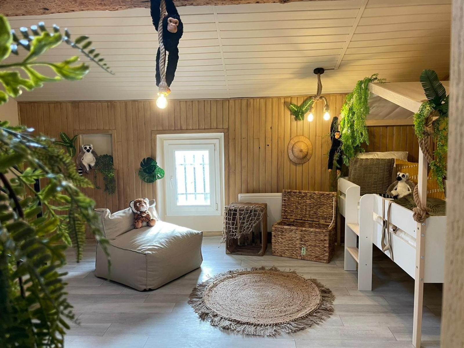 Serengeti Safari Room Sigean Bagian luar foto